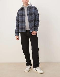 Спортивные свободные джинсы черного цвета Abercrombie & Fitch