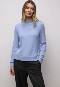 Мягкий свитер с высоким воротником Street One, Blau