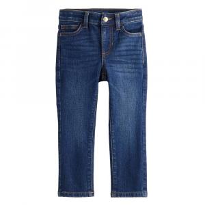 Джинсы скинни Jumping Beans для маленьких девочек со средней посадкой, цвет Dark Wash