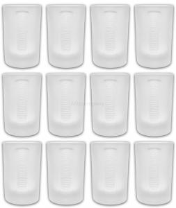 Набор рюмок Jägermeister - 12 рюмок молочное стекло белое Mixcompany