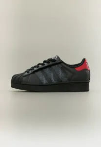 Унисекс кроссовки superstar со светодиодной подсветкой Adidas Originals, Core Black/Red
