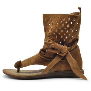 Римские сандалии женские верблюжьего цвета ARTMU, Camel 708-31