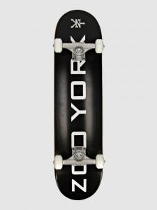Скейтборд ZOO YORK OG 95 Block Logo 7.75″ Skateboard, black/white