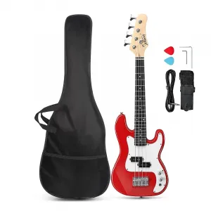 Электрогитара Glarry GP Red 36 дюймов для детей