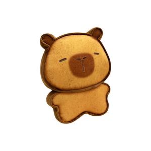 Фан-тост капибара кулон/плюшевая кукла высота 17см/30см/50см GUAIGUAIXIONG, Toast Capybara Caramel Color
