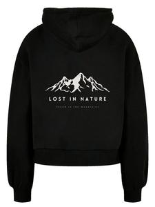 Толстовка оверсайз MOUNTAIN x F4NT4STIC черного цвета F4NT4STIC