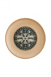 Набор тарелок для гурманов Mesopotamia Mosaic Wood Gourmet, 30 см, 6 шт. Bonna, мультиколор