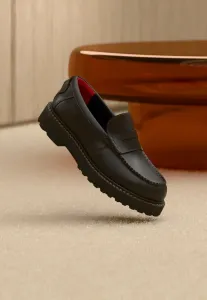 Архивные кожаные лоферы с шипами и слипоны Tommy Jeans, Black