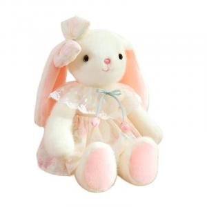 Милые плюшевые куклы в костюмах зайчиков высотой 40см/50см Princess lovers, розовый