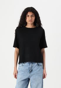 Джемпер PCBREE O NECK Pieces, черный