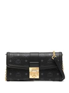 Большой кошелек Tracy с ремнем через плечо MCM, черный