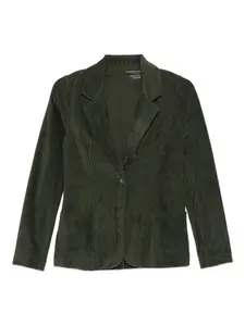 Жакет на одной пуговице с двумя карманами Majestic Filatures, зеленый
