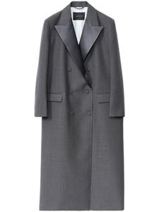 Двубортное пальто Fabiana Filippi, серый