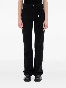 Клешевые брюки Ona с пятью карманами Ann Demeulemeester, черный