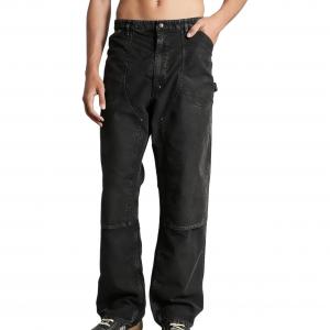 Выцветшие брюки Maison Margiela, черный