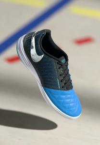 Кроссовки Nike Performance LUNAR GATO, Metallic Silver-Coloured/Black/Neptune Blue/Black