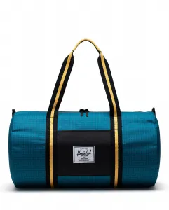 Спортивная или дорожная сумка унисекс объемом 28 л из синей ткани с ручками контрастного цвета Herschel, синий