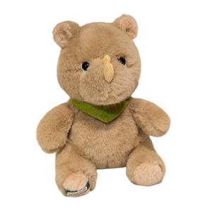 Милые тканевые куклы плюшевые игрушки гиппопотам и носорог 25см/30см/45см высота 25/35/50см длина Julebaby