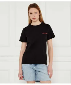 Американская футболка Regular fit Guess Jeans, черный