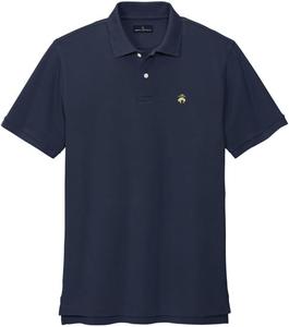 Классическая рубашка поло Brooks Brothers из хлопка пима, синяя, размер L