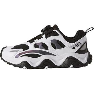 FILA KIDS Детские кроссовки с низким верхом, износостойкие, противоскользящие, черно-белые, для подростков