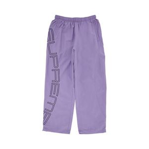 Брюки Supreme Spellout Embroidered Track Pant, Dusty Purple