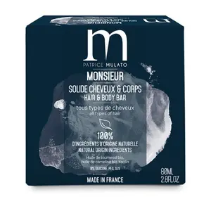 Solid Monsieur 2 In 1 Hair And Body - 80 Grams Mulato