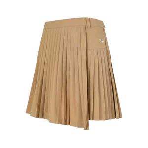 Повседневная короткая юбка женская бежевая RAPIDO
