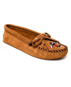 Женские мокасины Thunderbird "Animikii" на мягкой подошве Minnetonka, коричневый