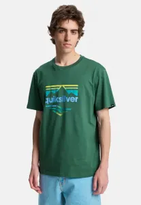 Футболка ev horizon fade sports Quiksilver, Dark Green