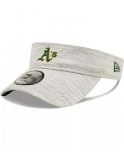 Мужской серый козырек Oakland Athletics Distinct Visor New Era