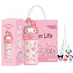 Термостакан Sanrio, Melody thermos mug + gift bag + cup brush 1 + pendant 1
