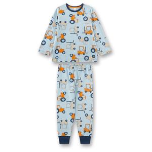 Детская пижама длинная AOP 233625 - пижамы Sanetta, голубой