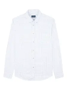 Рубашка из твила в клетку Paul & Shark, белый