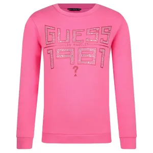 Толстовка обычного кроя Guess, розовый