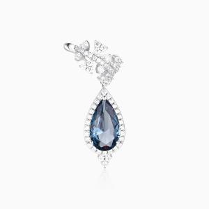 Apm Monaco Серьги из 925 стерлингового серебра для женщин Blue