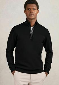 Толстовка Reiss Zip-up sweatshirt, Black