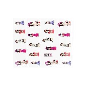 Наклейки для ногтей на водной основе, № 136 MollyLac, Molly Lac