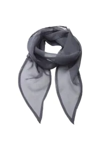 Деловой шифоновый деловой шарф Premier, серый