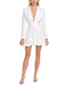 Бардо Синтра Льняное платье-пиджак Bardot