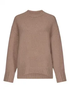 Свитер Tino с круглым вырезом LouLou de Saison, коричневый