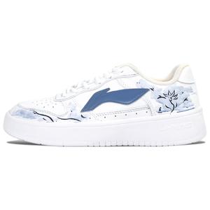 LINING Износостойкие и легкие низкие кроссовки для скейтбординга Pontoon Boats унисекс белого, синего и черного цвета