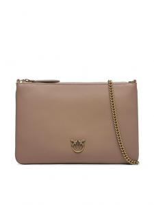 Сумочка Flat Classic AI 23-24 PCPL 100455 A0F1 Pinko, бежевый
