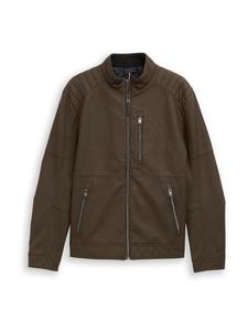 TOM TAILOR Куртка для межсезонья в темно-коричневом цвете