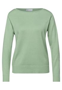 STREET ONE Свитер в светло-зеленом цвете