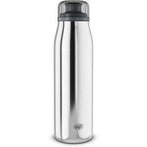 Термос ISO BOTTLE, корпус из нержавеющей стали, пригоден для мытья в посудомоечной машине, 0,5 л, сохраняет тепло 12 ч и холод 24 ч, отверстие для питья с равномерным потоком Alfi, Stainless steel polished