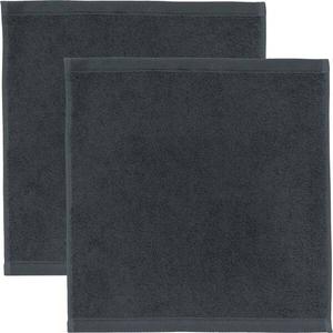 Мини-полотенца Erwin Müller 2er-Pack 155415, 30x1x30 см, антрацитовый