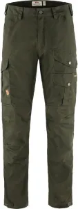 Мужские походные брюки Fjällräven Vidda Pro - прочные, долговечные, ветро- и водонепроницаемые треккинговые брюки с карманами для мелочей, Deep Forest