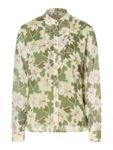 Блузка с длинными рукавами и оборками с нежным цветочным принтом. More & More