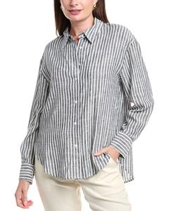 Серенетт Рубашка из льняной смеси SERENETTE, черный